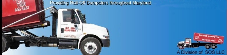 rent a dumpster in Maryland